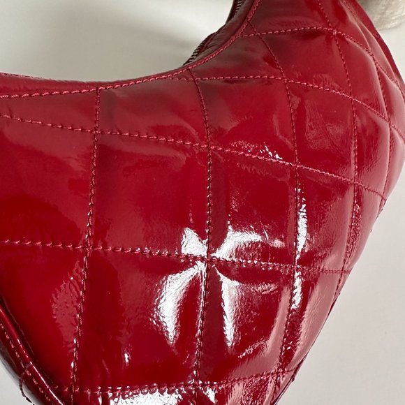 Jones NY - Vintage Patent Leather Shoulder Bag - Picture 6 of 10